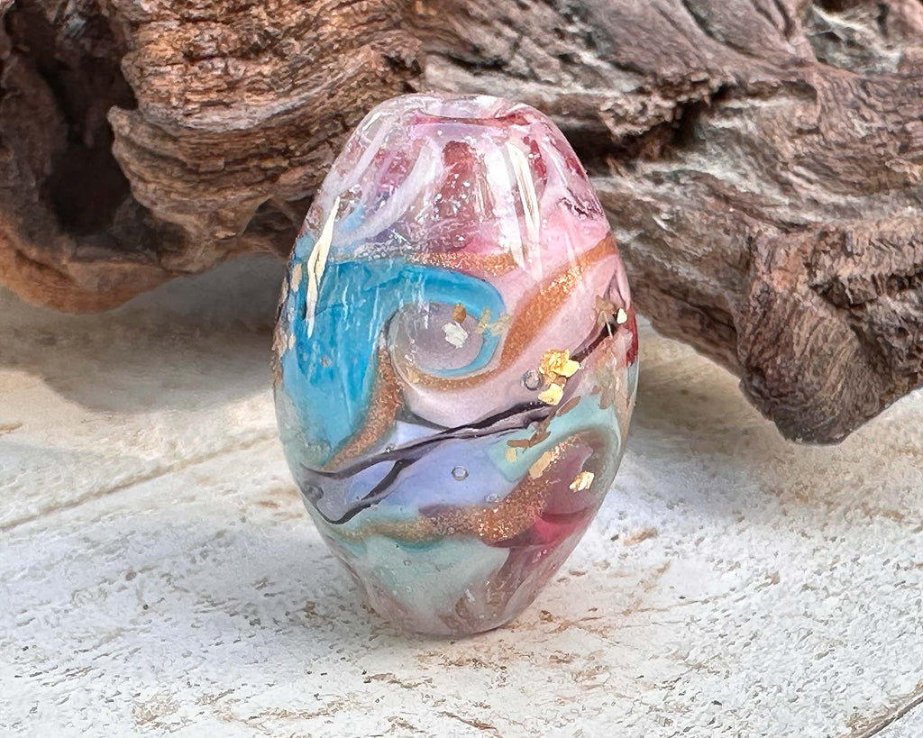 multicolor focal bead